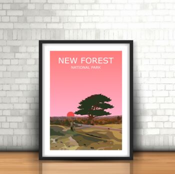 The New Forest National Park Art Print, 2 of 4