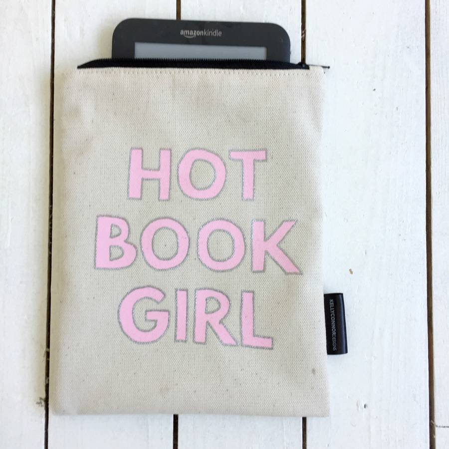 'Hot Book Girl ' Kindle Cover By Kelly Connor Designs