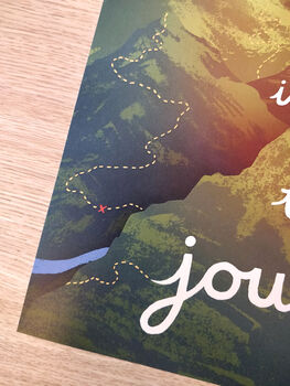 Joy Is In The Journey Print Unframed, 5 of 7