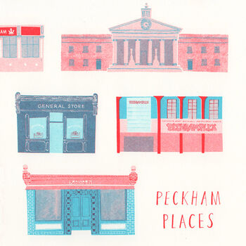 Peckham Places Risograph Print, 4 of 4