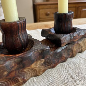 Repurposed Vintage Bobbin / Candle Holder, 5 of 5