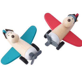 Little Tribe Set Of Two Wooden Aeroplanes | Age One+, 4 of 12