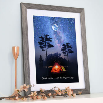 Personalised Family Campers Artwork, 7 of 11