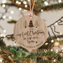 Personalised New Home Christmas Tree Decoration, thumbnail 2 of 2