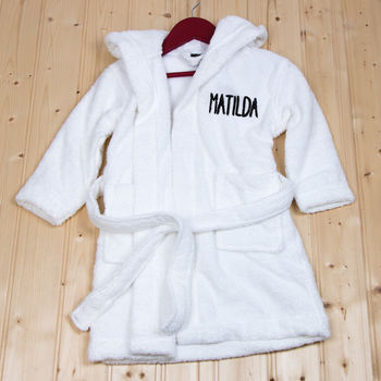 Personalised Super Soft Dressing Gown, 3 of 4