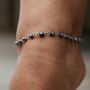 Blue Evil Eye Protection Charm Anklet Jewlery, thumbnail 2 of 6