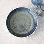 Blue Reactive Glaze Ceramic Bowl, thumbnail 1 of 2