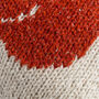Pumpkin Cushion Cover Knitting Kit, thumbnail 5 of 7