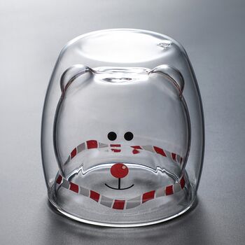 Cute Animal Double Wall Glass Cup, 7 of 11