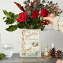 Personalised Christmas Ceramic Book Vase, thumbnail 1 of 4