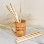 Five Natural Bamboo Reusable Drinking Straws Eco, thumbnail 1 of 7