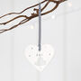 'Dad' Ceramic Heart Decoration Sympathy Gift, thumbnail 2 of 5