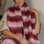 100% Recycled Cosy Striped Winter Scarf, thumbnail 2 of 10