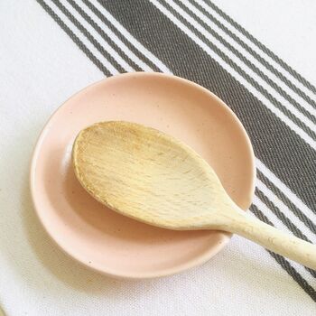 Pink Ceramic Spoon Rest ~ Boxed, 2 of 7