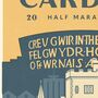 Personalised Cardiff Half Marathon Print, Unframed, thumbnail 4 of 4