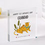 Personalised First Father’s Day Grandad Plaque Gift, thumbnail 1 of 5