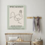 Picasso Cockerel Art Print, thumbnail 2 of 3