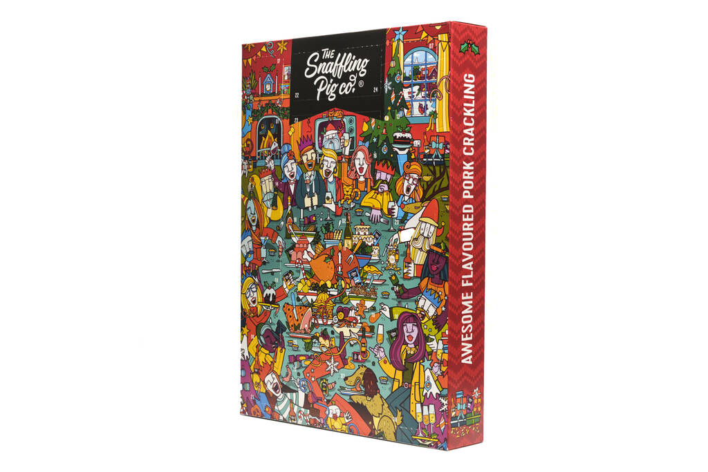 Pork Crackling Mega Advent Calendar By Snaffling Pig 