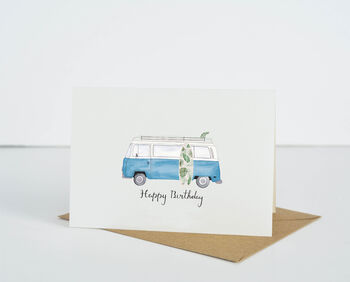 Personalised Campervan Surf Card, 2 of 4