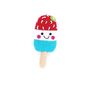 Handmade Ice Lolly Red Fair Trade Toy, thumbnail 2 of 3