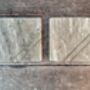 Set Of Two Square Stone Coasters, thumbnail 3 of 4