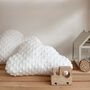 White Dimple Fleece Cloud Cushion Set Nursery Decoration, thumbnail 4 of 5