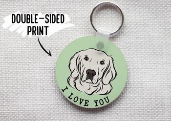 Golden Retriever Keyring, 3 of 6