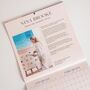 2027 Wall Calendar | Ocean Aerials By Nina Brooke, thumbnail 6 of 6