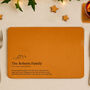 Set Of Six 'Personalised Family' Cork Placemats, thumbnail 1 of 3