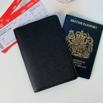 Pair Of Heart Swirl Mr And Mrs Passport Covers, 6 of 7
