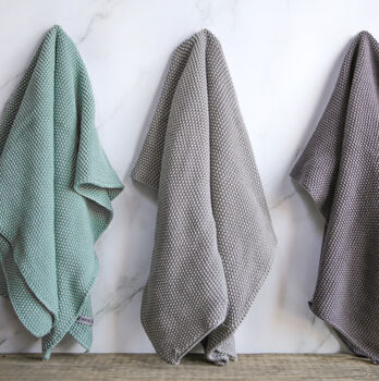 Organic Cotton Hand Towels, 2 of 8
