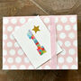 Mini Gold Star Number One Card, thumbnail 1 of 5