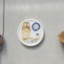 Tawny Owl Decorative Mini Wall Plate, thumbnail 1 of 6