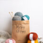 Easy Bubble Stitch Cardigan Knitting Kit, thumbnail 12 of 12