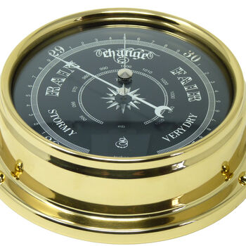 Prestige Solid Brass Traditional Barometer, 2 of 7