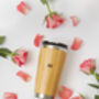Personalised Reusable Sustainable Bamboo Coffee Cup, thumbnail 2 of 10