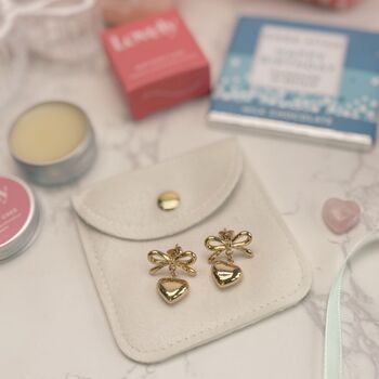 Birthday Gift Box For Her – Pamper Treats And Earrings, 3 of 10
