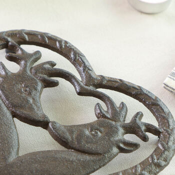 Traditional Cast Iron Trivet, 2 of 3