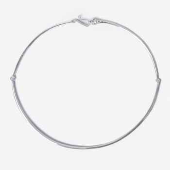 Ouroboros Snake Silver Choker Necklace, 5 of 7
