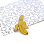 Banana Enamel Pin, thumbnail 4 of 5