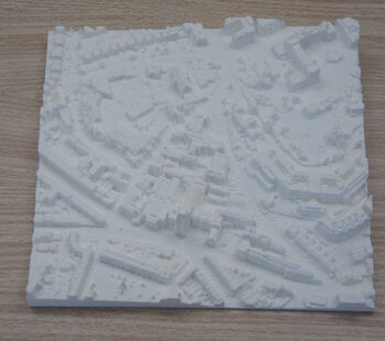 Graduation Gift Bristol University 3D Printed Map, 5 of 8