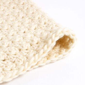 Hug Me Blanket Beginner Crochet Kit, 4 of 10