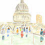 St Paul's Cathedral Greeting Card, thumbnail 3 of 3