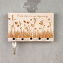 Field Of Flowers Handcrafted Key Holder, thumbnail 4 of 6