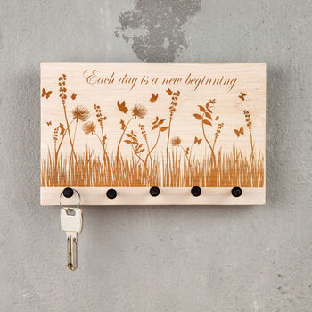 Field Of Flowers Handcrafted Key Holder, 4 of 6