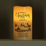 Personalised Christmas Town LED Candle, thumbnail 2 of 4
