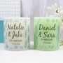 Personalised Anniversary Patterned Coloured Candle, thumbnail 10 of 12