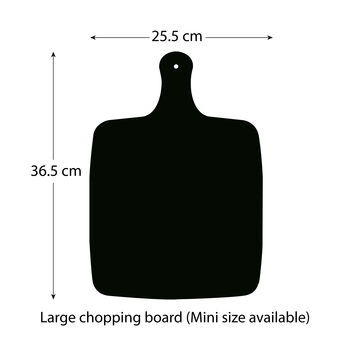 Heat Resistant Chopping Board Large Christmas, 2 of 6