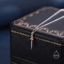 Sterling Silver Tiny Sword Pendant Necklace, thumbnail 2 of 12