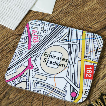Favourite Football Grounds Coaster Card, 4 of 12